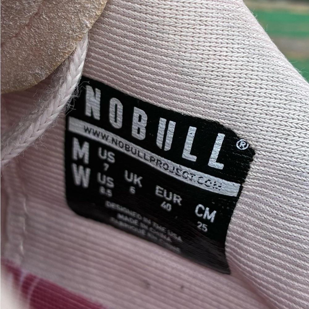 Nobull Cherry Blossom Womens Sz 8.5 Mens Sz 7 Pink Running Training Shoes - Picture 3 of 16